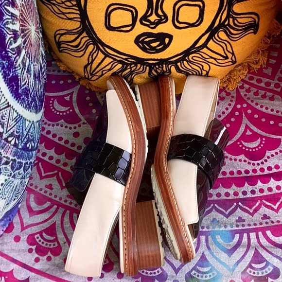 🏷️ NIB | 🇮🇹3.1 PHILLIP LIM Leather & Croc Peep-Toe Slingback, Sz 40 - Picture 5 of 12